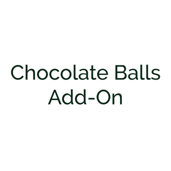 Chocolate Balls (Contains Dairy)